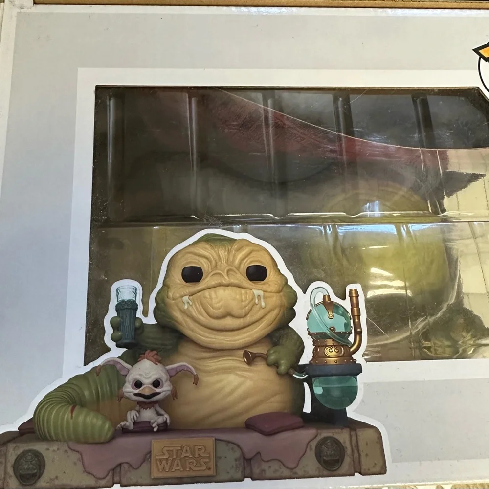 Funko Pop! Star Wars 40th Anniversary Jabba & Salacious B. Crumb Vinyl Figure - Picture 6 of 9